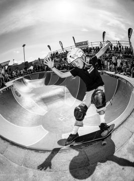 Monty Graham, Smith grind, Photo by David Read