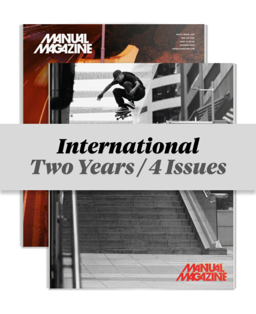 Manual Magazine Subscription — International 2 Years (4 Issues)