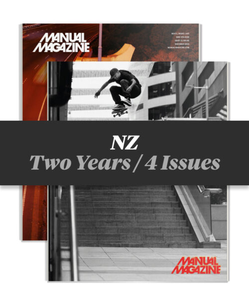 Manual Magazine Subscription — New Zealand 2 Years (4 Issues)