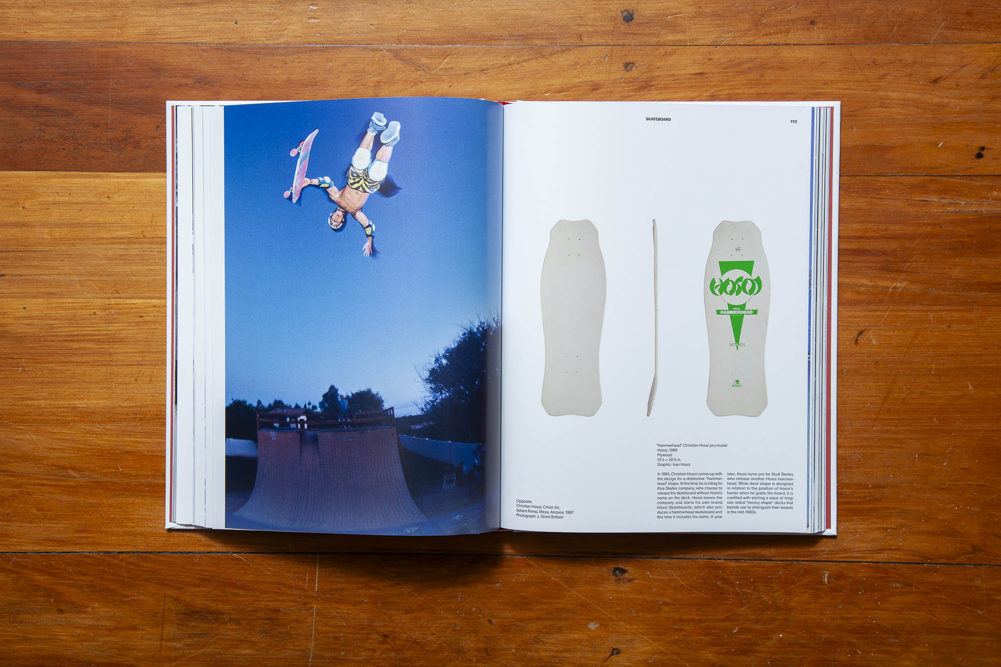 Pages from the new book Skateboard by Jonathan Olivares.