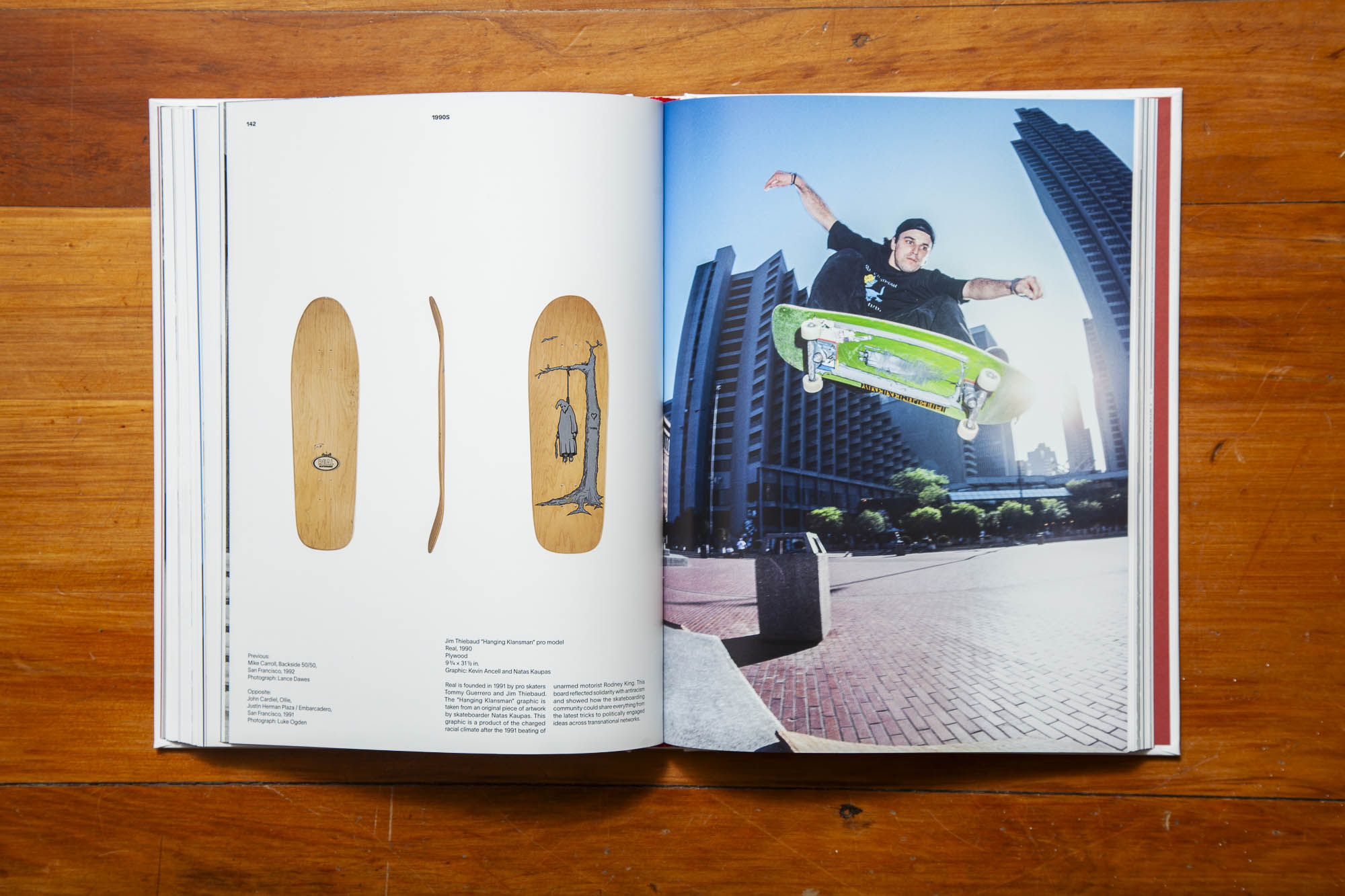 Pages from the new book Skateboard by Jonathan Olivares.