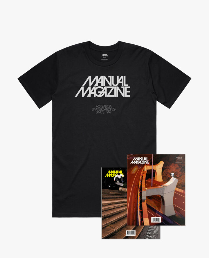 Manual Magazine Subscription Plus T-Shirt — New Zealand 1 Year (2 Issues)