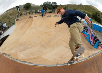 Leighton Dewar, blunt to fakie. Photo by Mitchell Clark.