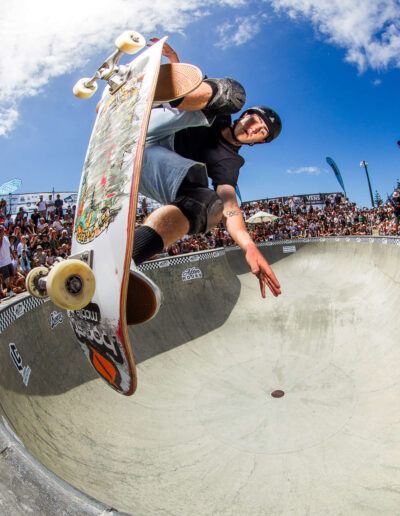 Keefer Wilson, switch ollie to fakie.