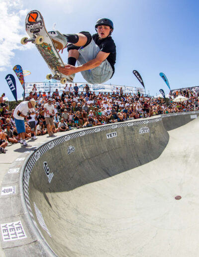 Keefer Wilson, kickflip lien melon air, again and again.