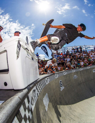 Zedyn Fellows, Cab’ boneless on the Yeti cooler extension.