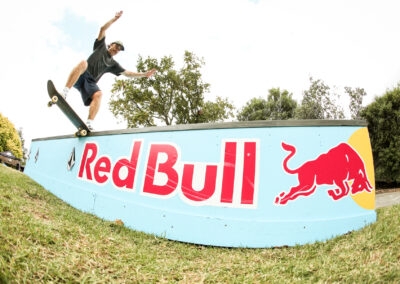 Christian Low, frontside tailslide at the Tole Super Bowl 2025. Photo by Connor Hill.