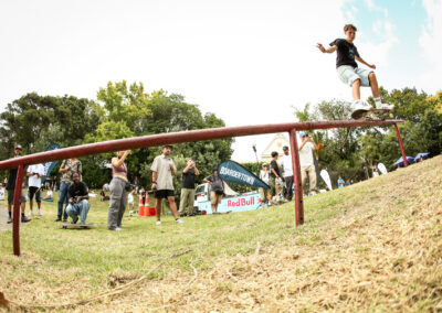 Lenny Torrens, 50-50 at the Tole Super Bowl 2025. Photo by Connor Hill.