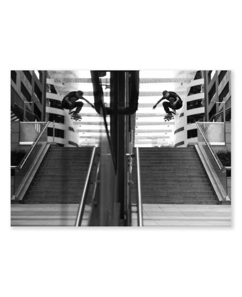 Chima Ferguson kickflip Auckland 2025 Print
