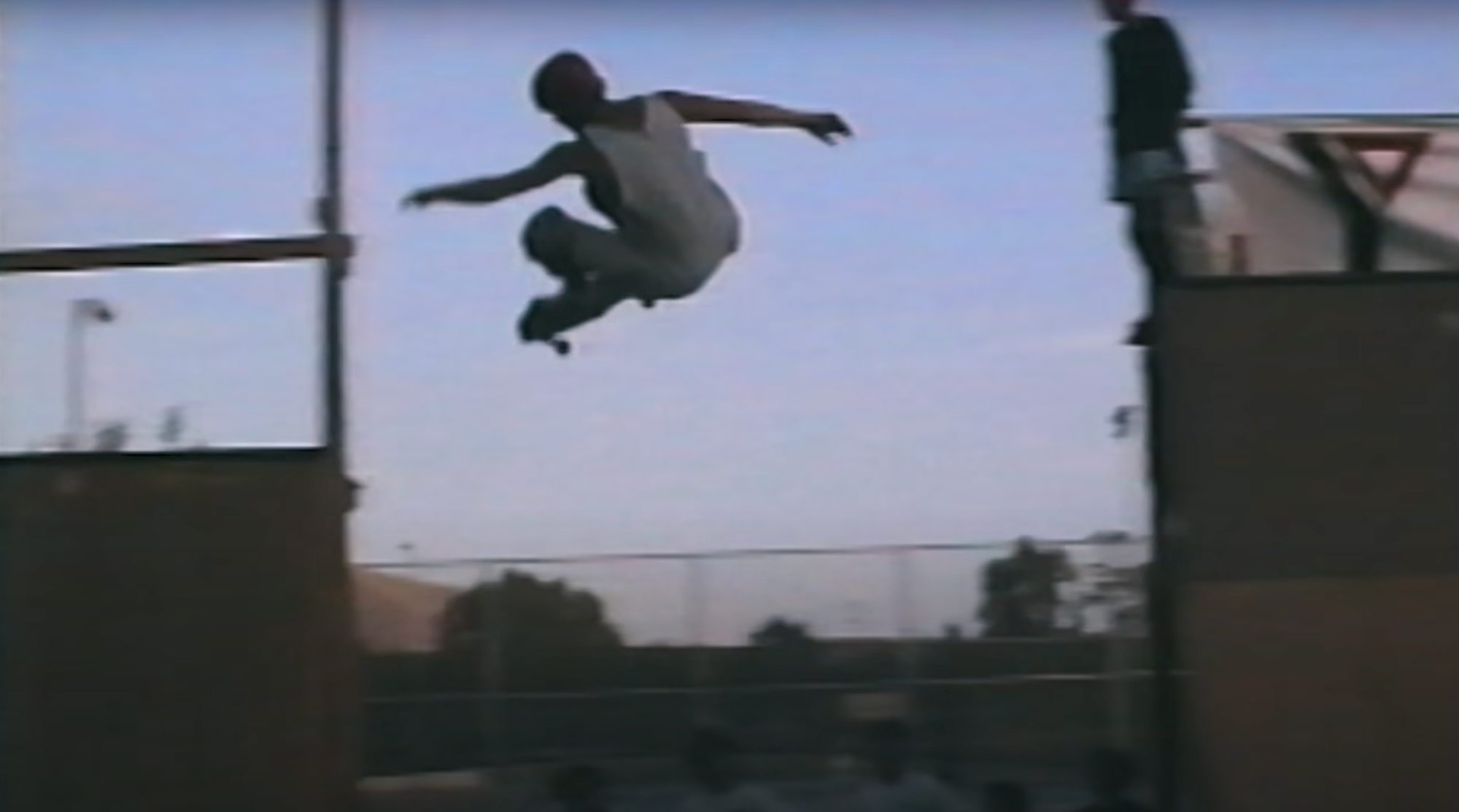 Lee-Channel-Ollie The infamous channel ollie at Visalia Skate Camp.
