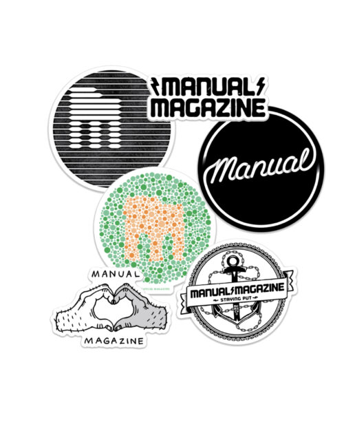 Manual Magazine Sticker Pack — 6 Pieces