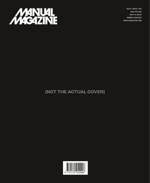 Manual 74 Presale Cover