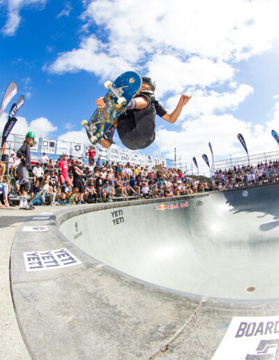 Hayden Collins, frontside air.