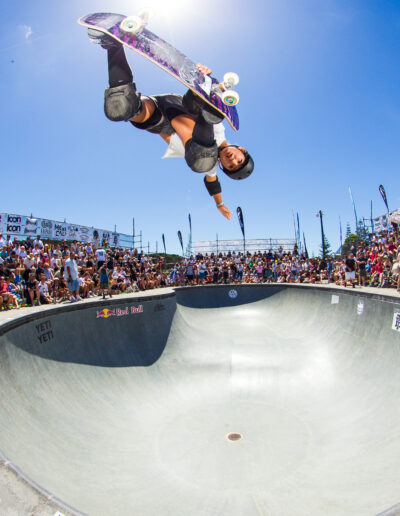 Mia Kretzer, backside air.