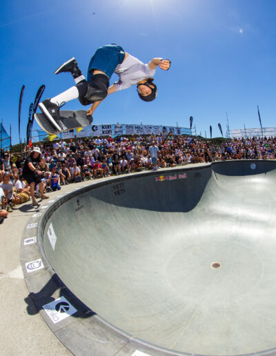 Mizuho Hasegawa, one foot air.