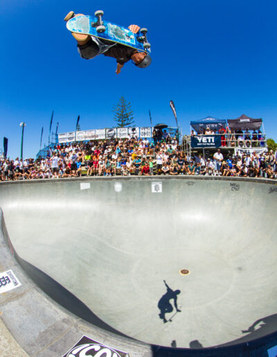 Zedyn Fellows, one foot air.