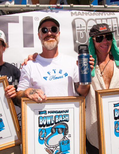 Master’s Winners: Orson Reynolds (3rd), Stephen Nicholls (1st), and Von Griffin (2nd).