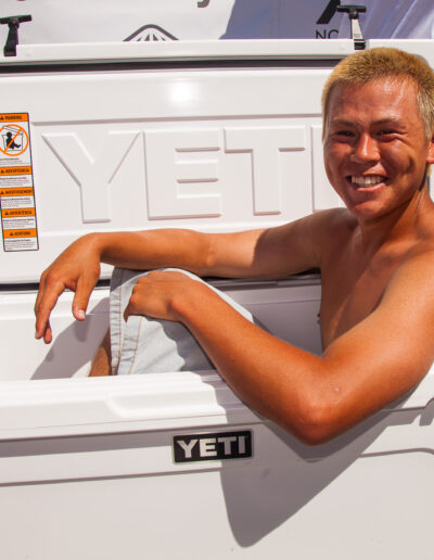 Zedyn Fellows, best trick winner.