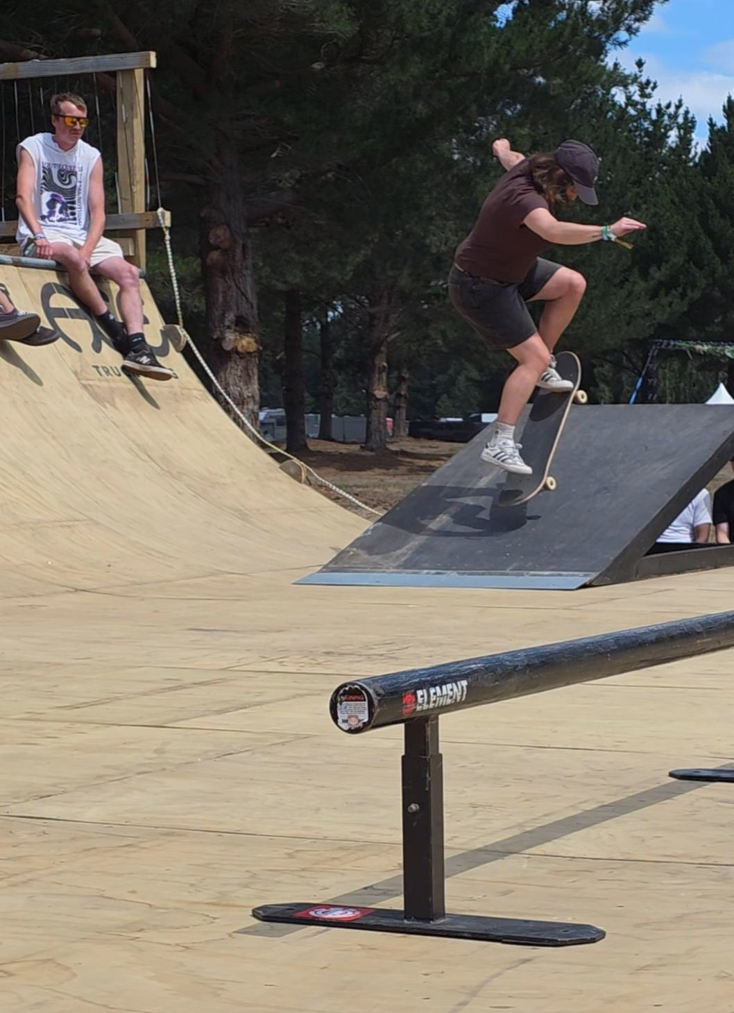 Sam Novak, backside 180. Photo by Tom Peden.