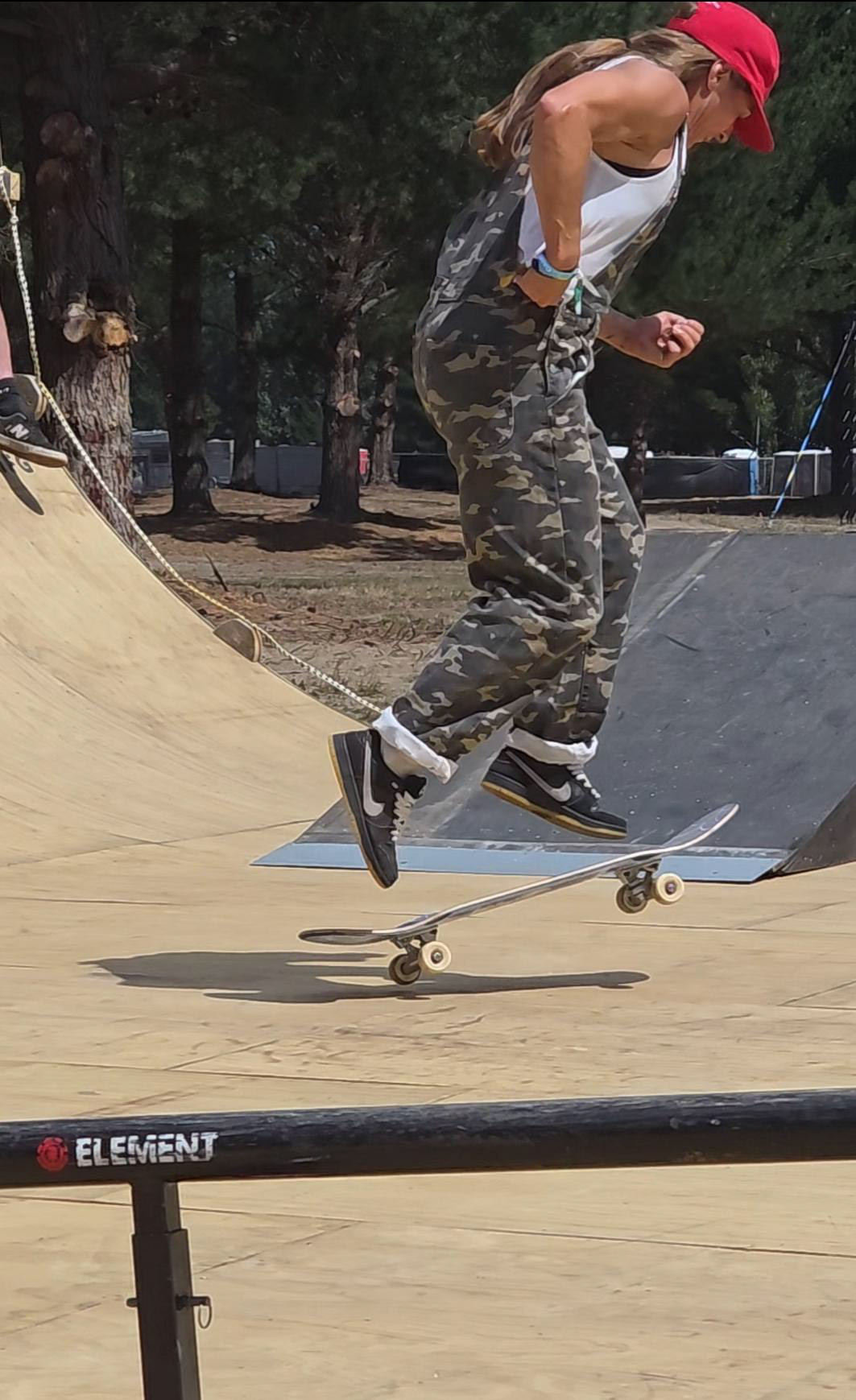 Sam Novak, backside 180. Photo by Tom Peden.