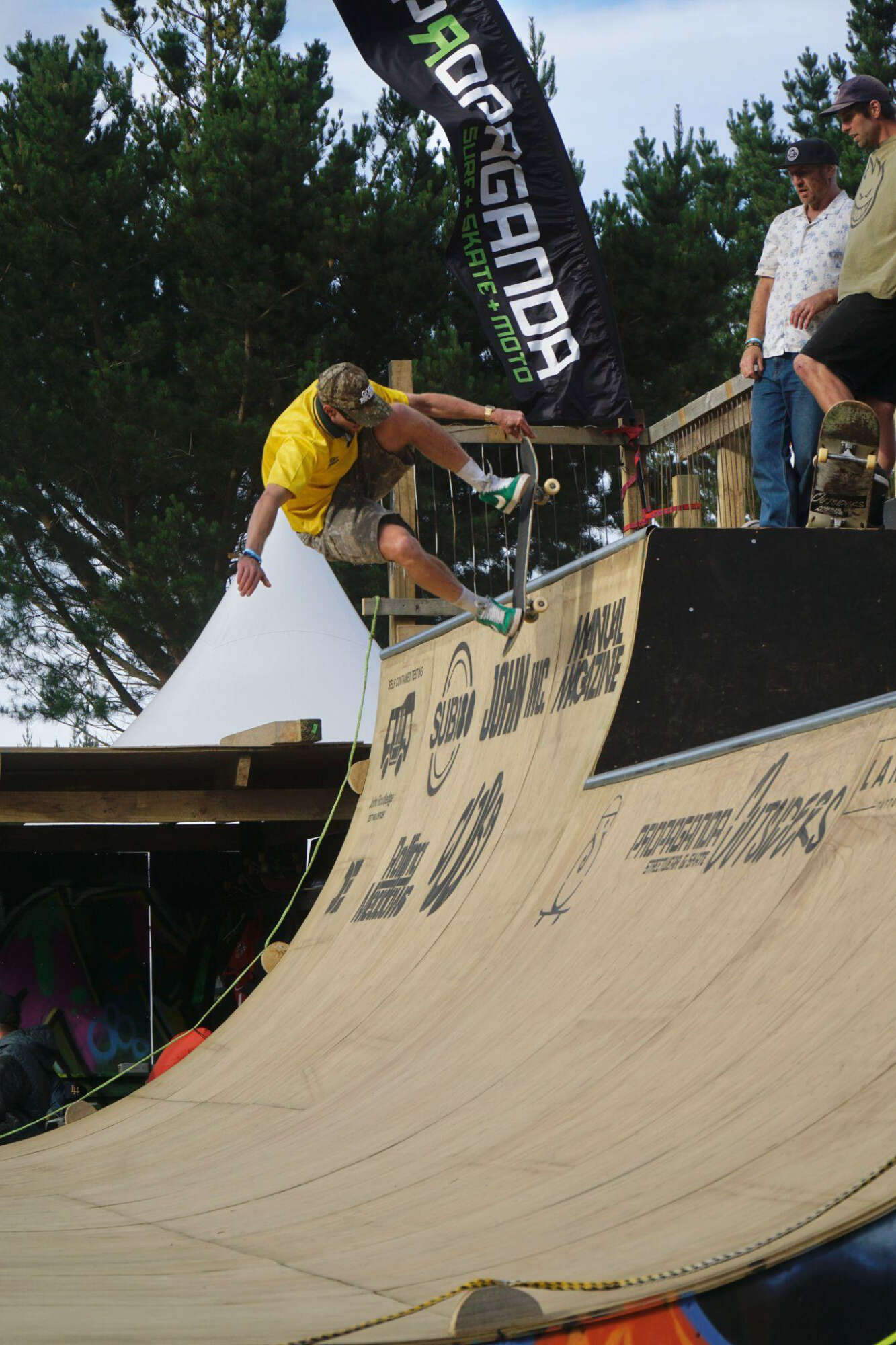 Sam Novak, backside 180. Photo by Tom Peden.