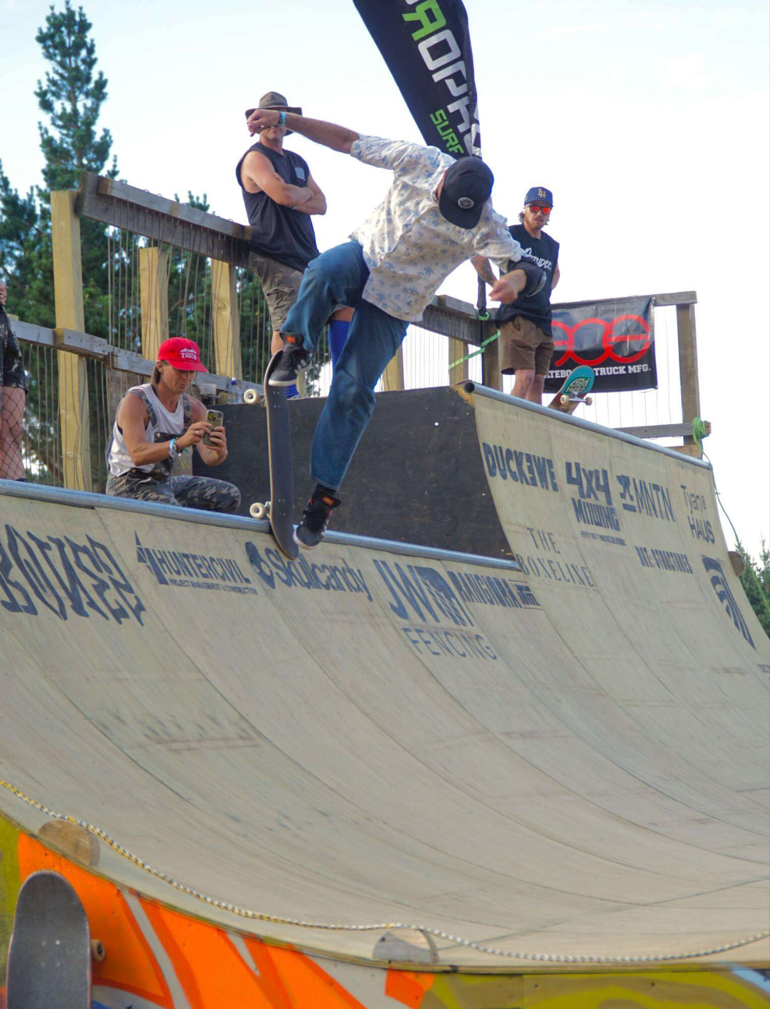 Sam Novak, backside 180. Photo by Tom Peden.