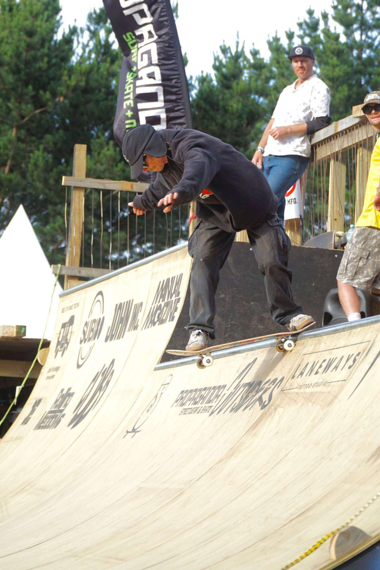 Sam Novak, backside 180. Photo by Tom Peden.