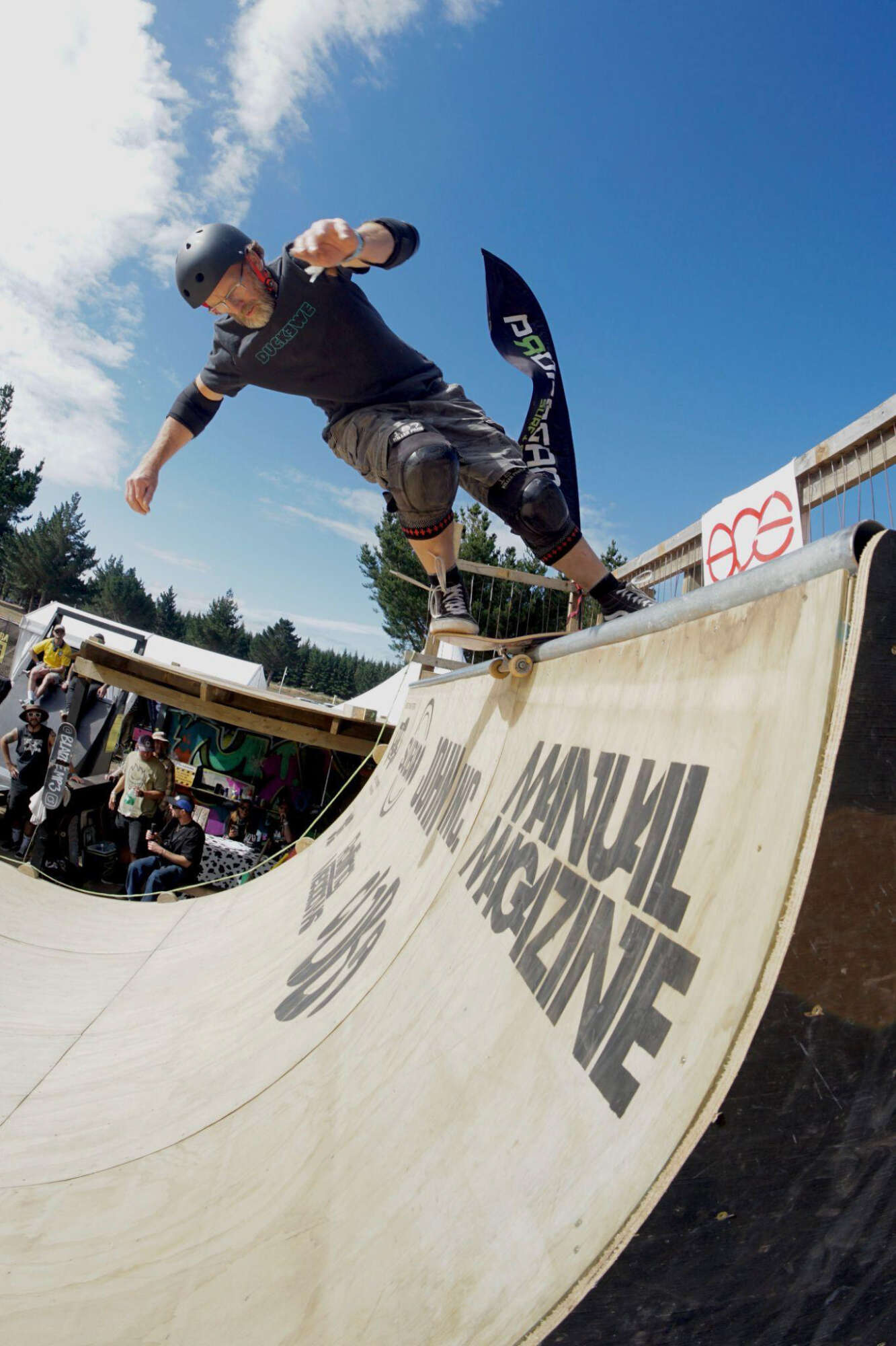 Tom Cunneen. Backside nosepick. Photo by Tom Peden.