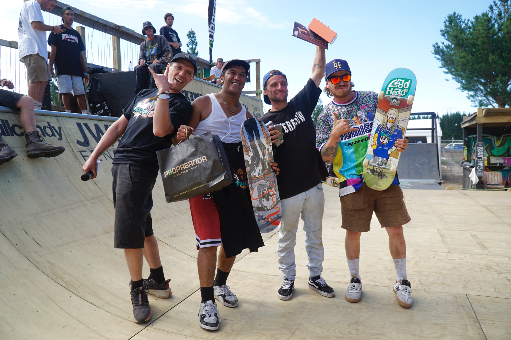 Men's Street Winners. Photo by Tom Peden.