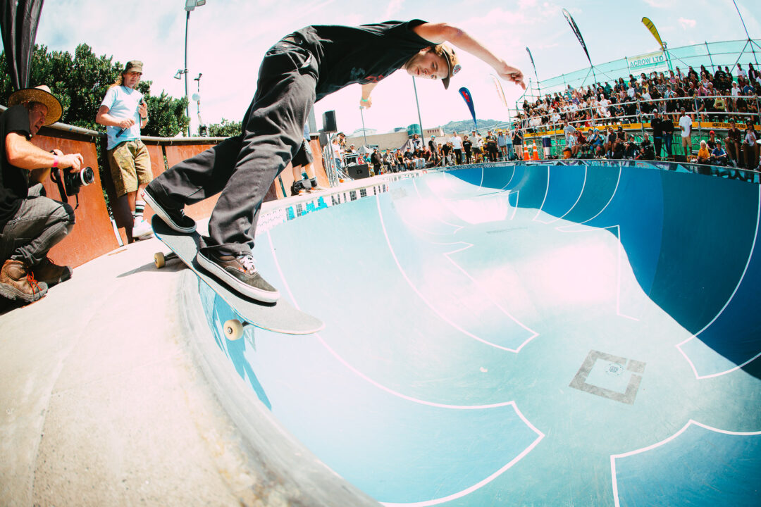 Josh Wilson, backside Smith grind.