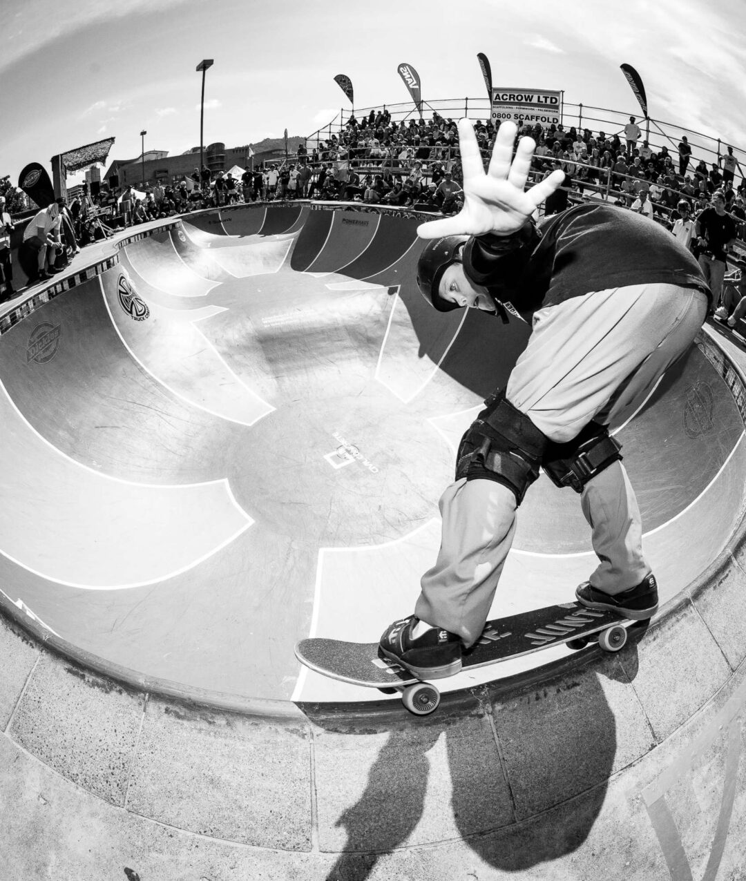 Felix Griffin, 50-50 to fakie, Photo by David Read