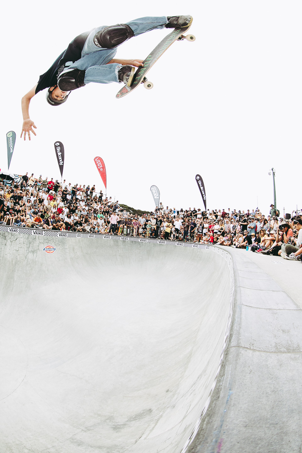 Niwa Shewry, backside air.