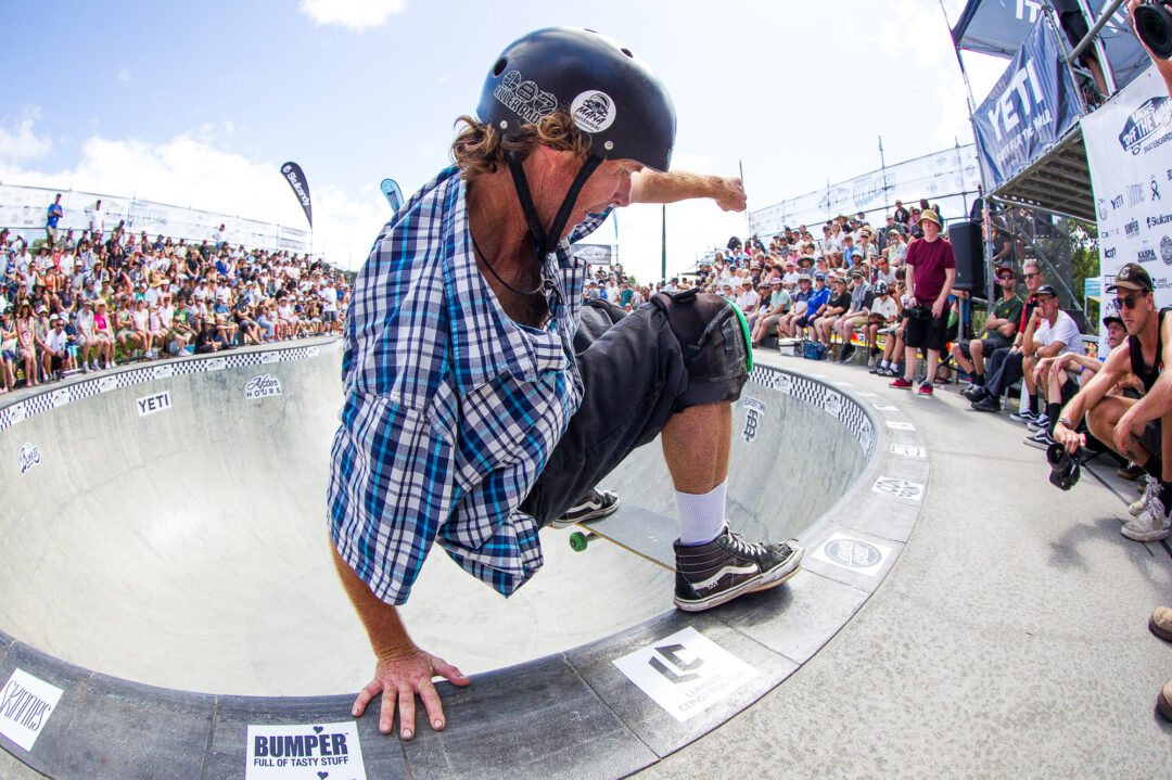 Von Griffin, layback frontside grind to tail.