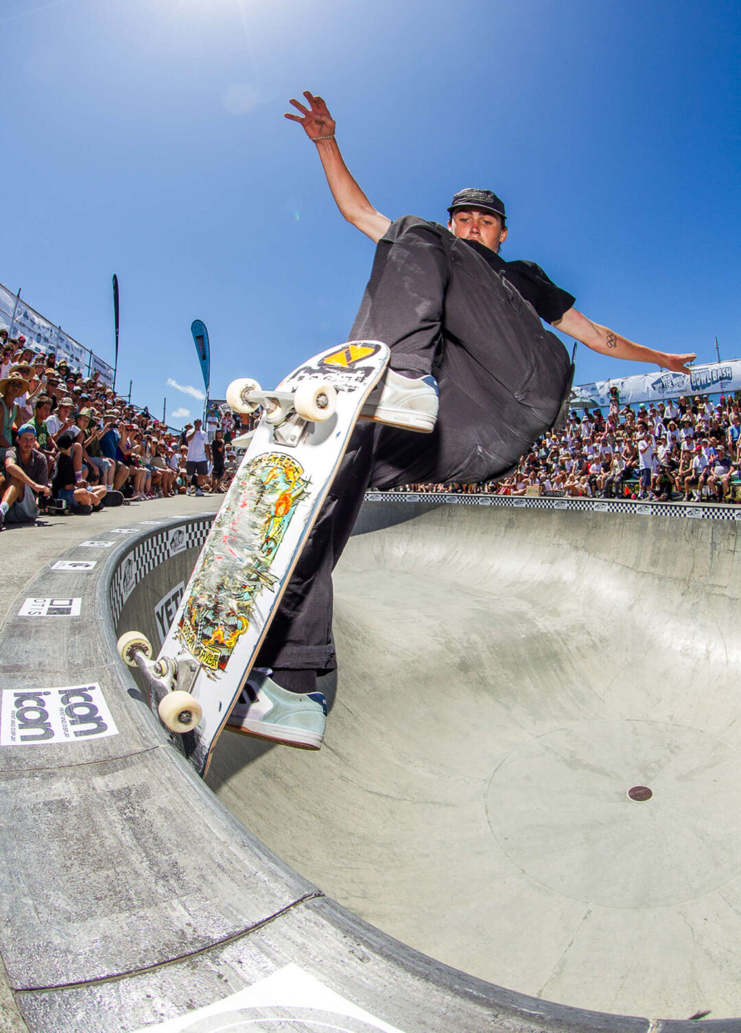 Keefer Wilson, frontside blunt.