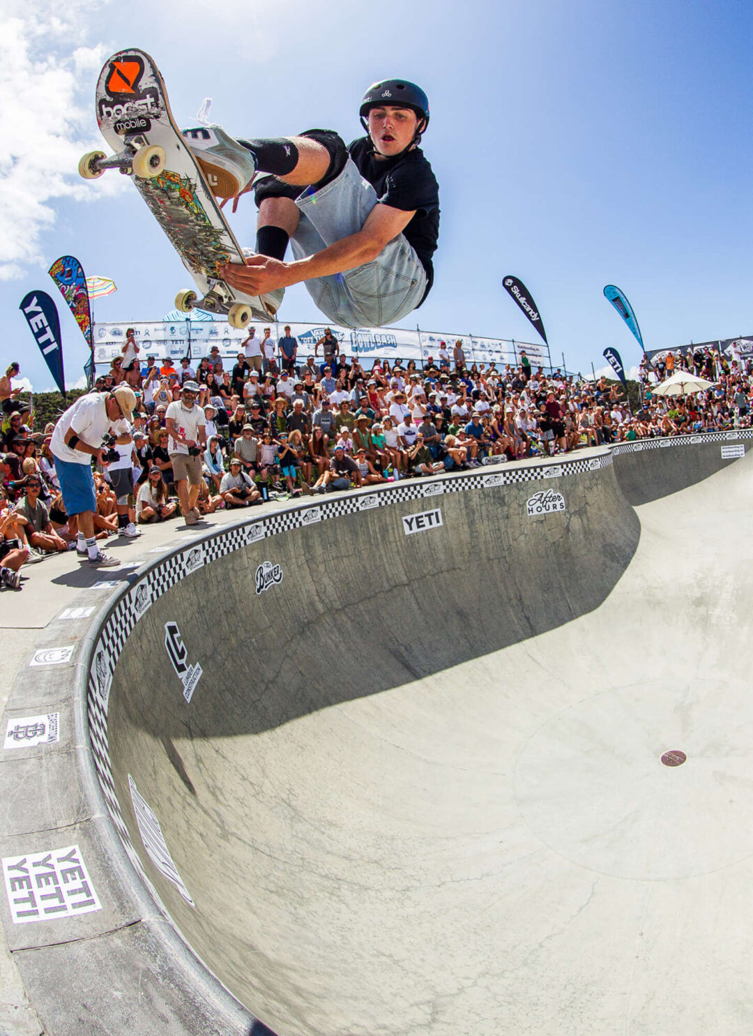 Keefer Wilson, kickflip lien melon air, again and again.