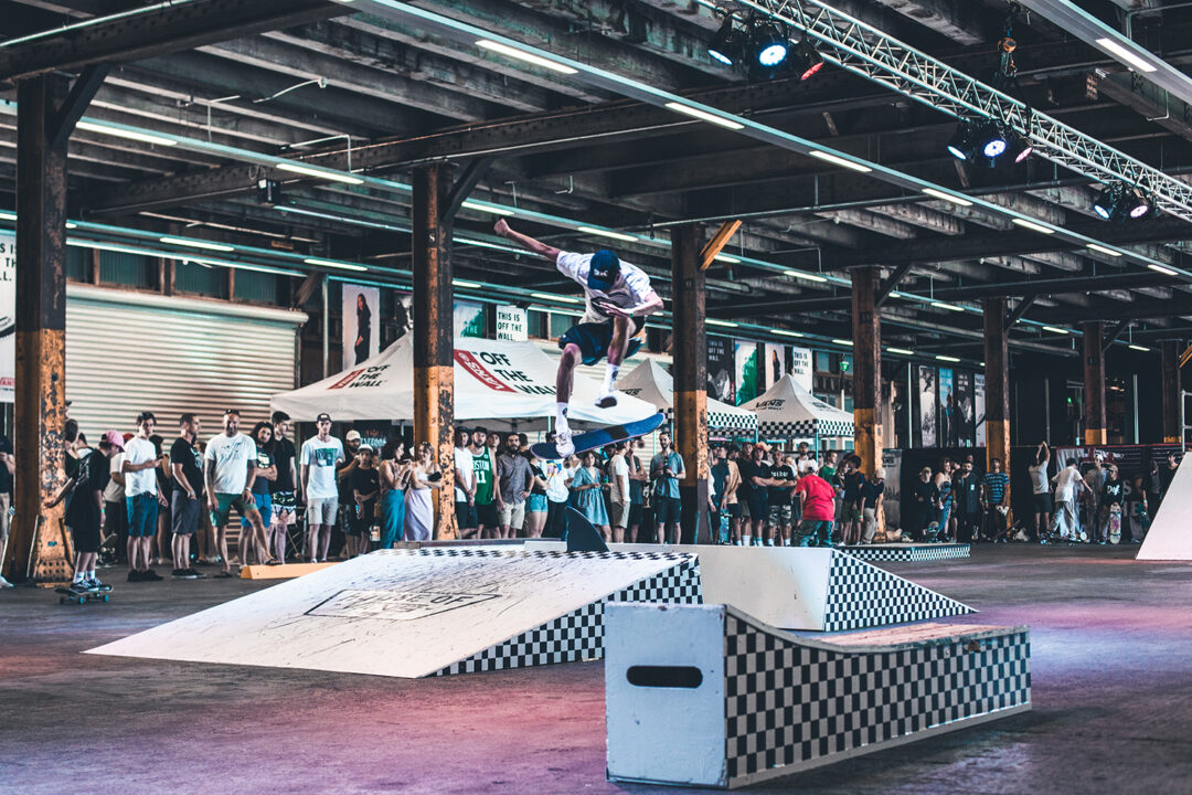 Jack Fagan, 360 flip. Photo by Cilia Hoogmartens.