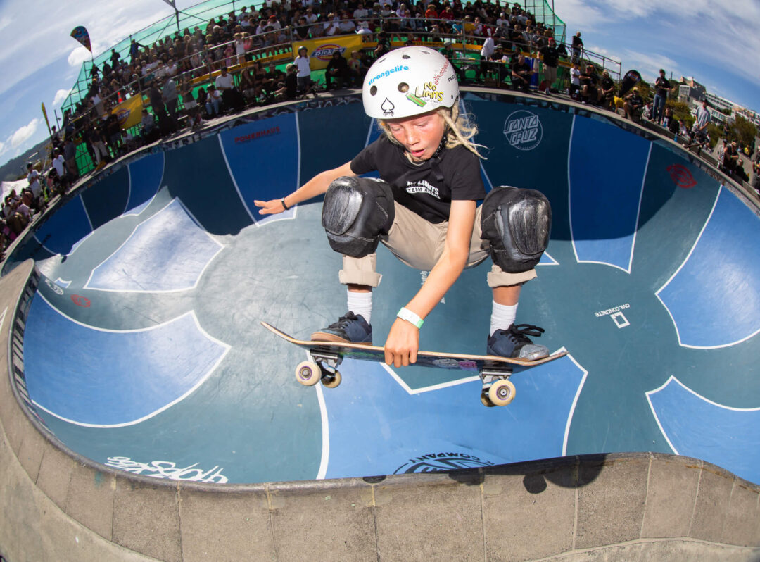 Monty Graham, frontside air, Photo by Kevin Francis