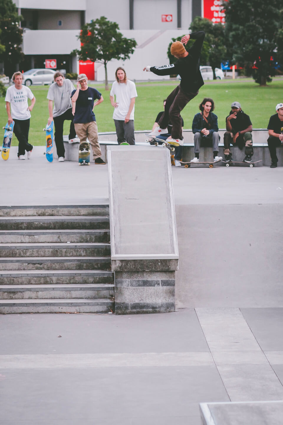 Zack Wallin, frontside feeble grind.